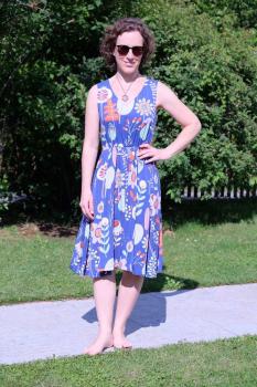 Preview: Papierschnittmuster lillesol women No. 89 Sommerkleid "Carmela"